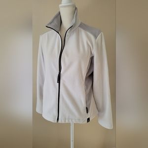 Two tone fleece jacket